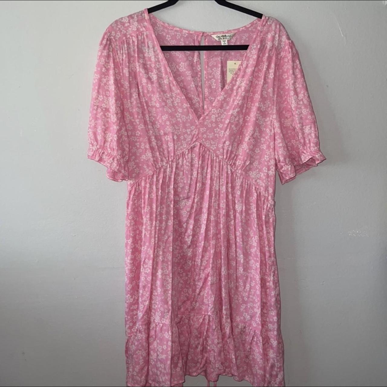 Miss Selfridge Women's Pink Dress | Depop