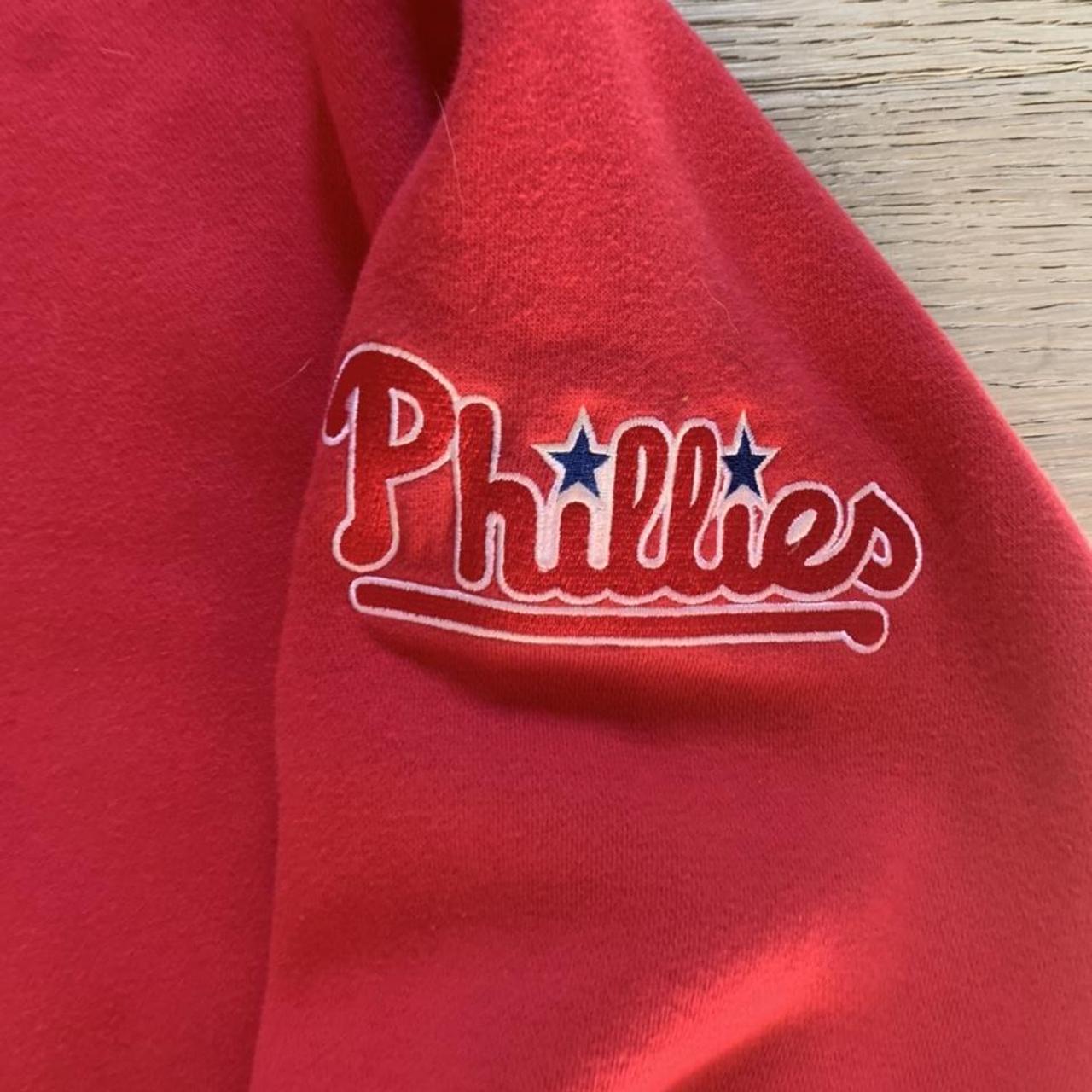 Nike Centre Swoosh Hoodie Phillies MLB Sports - Depop