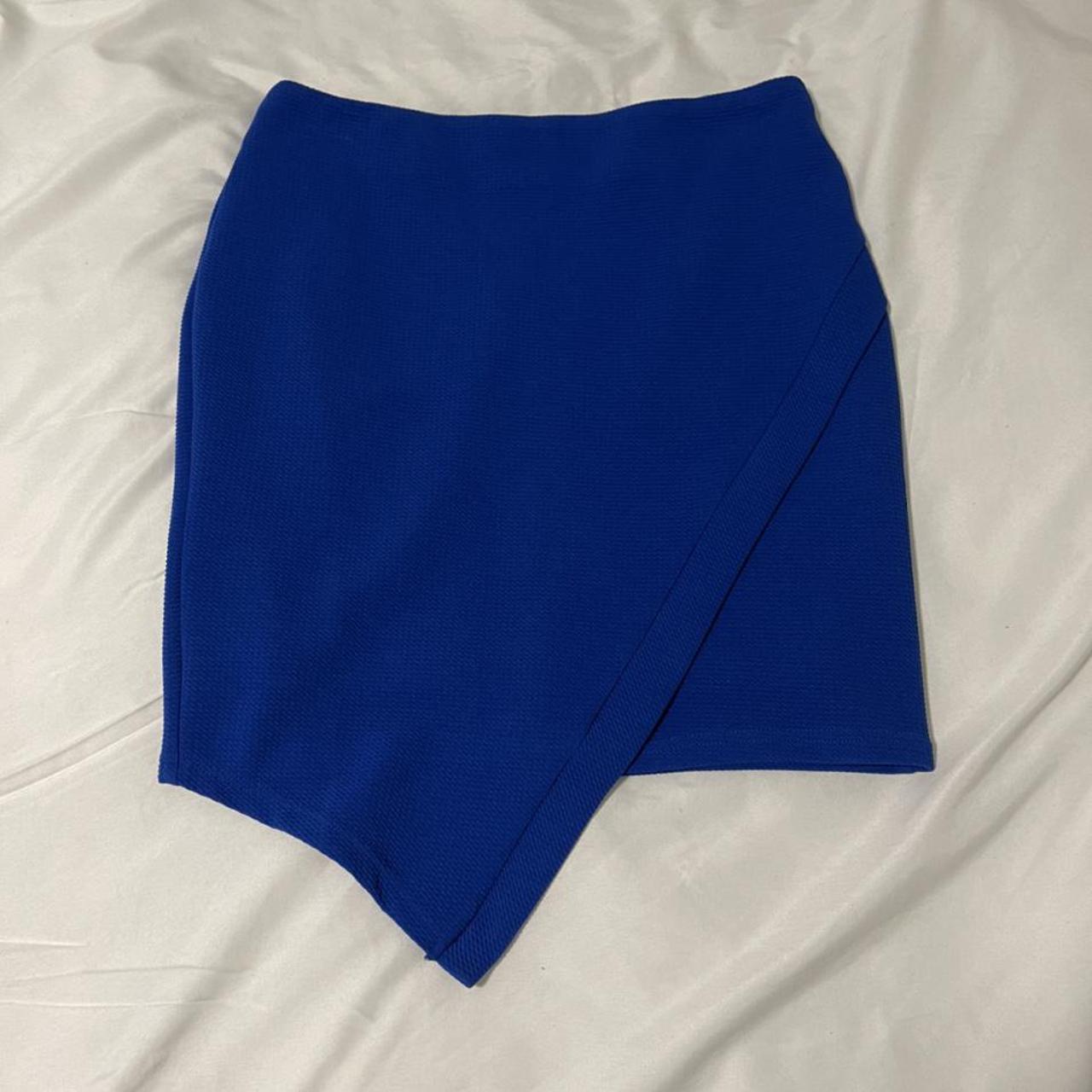 Papaya Women's Blue Skirt | Depop