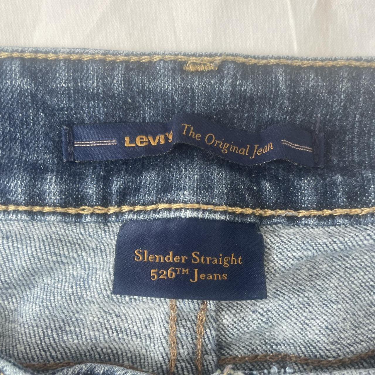 levi's 526 slender straight