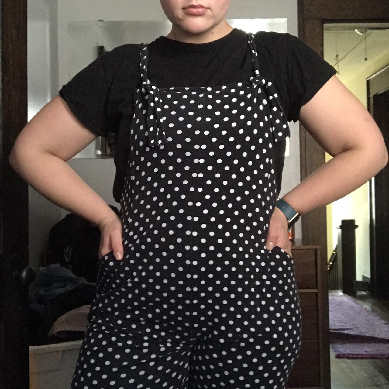 ASOS Jersey Overalls Polka Dot They have pockets!... Depop