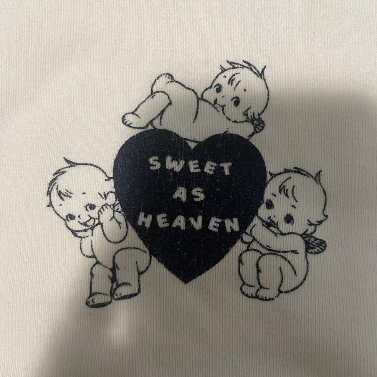 Brandy Melville John Galt Sweet As Heaven lace tank... Depop