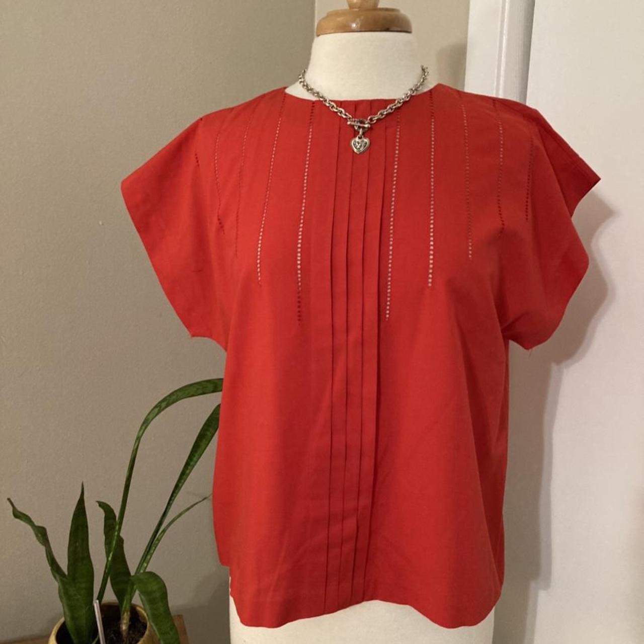 Women's Red Blouse
