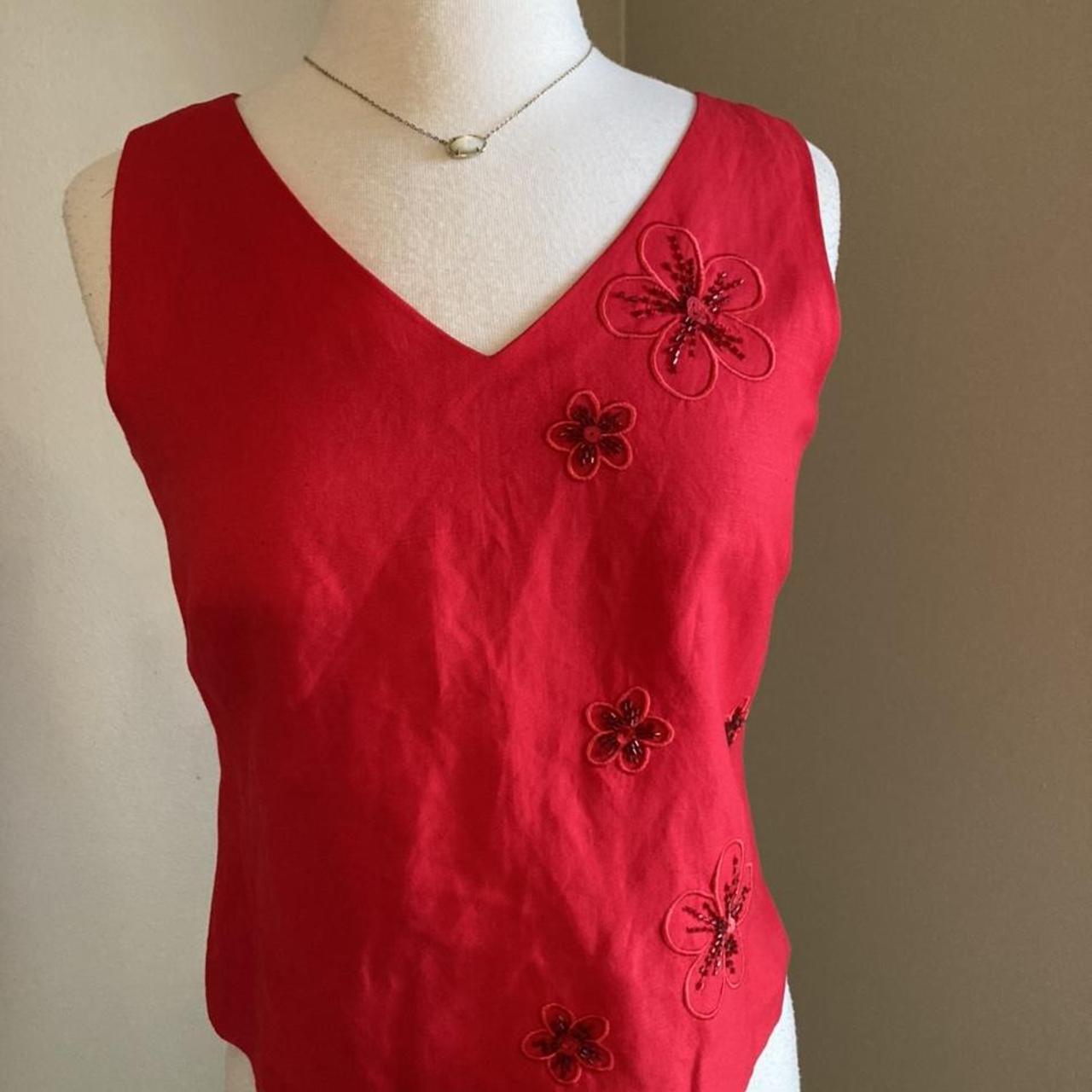 Jessica Howard Women's Red Vest