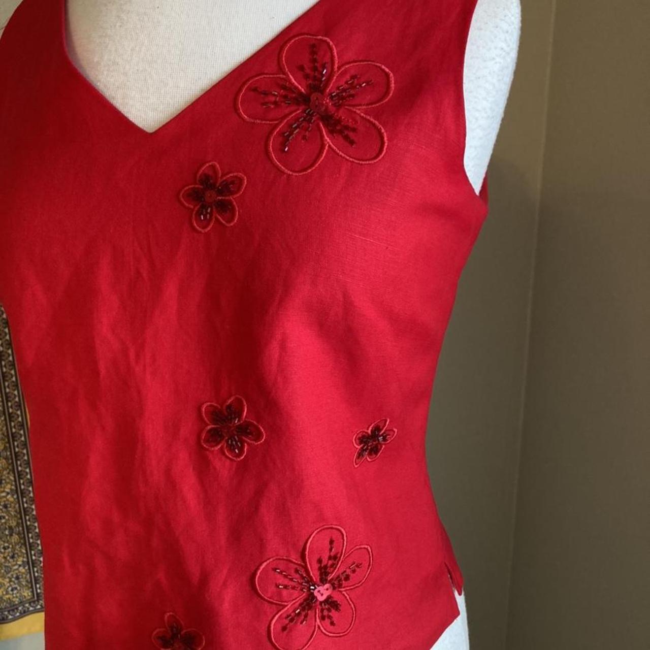 Jessica Howard Women's Red Vest (2)
