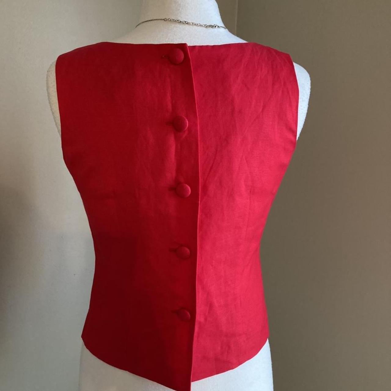 Jessica Howard Women's Red Vest (4)