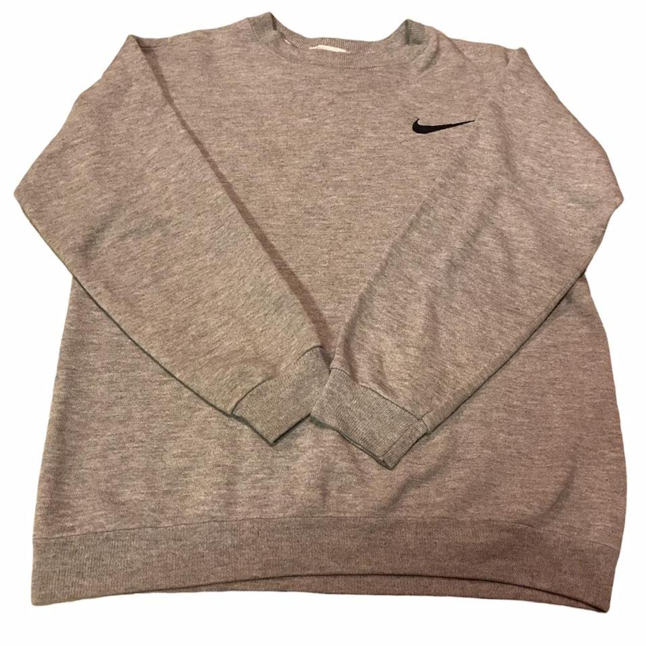 nike brown sweater vintage