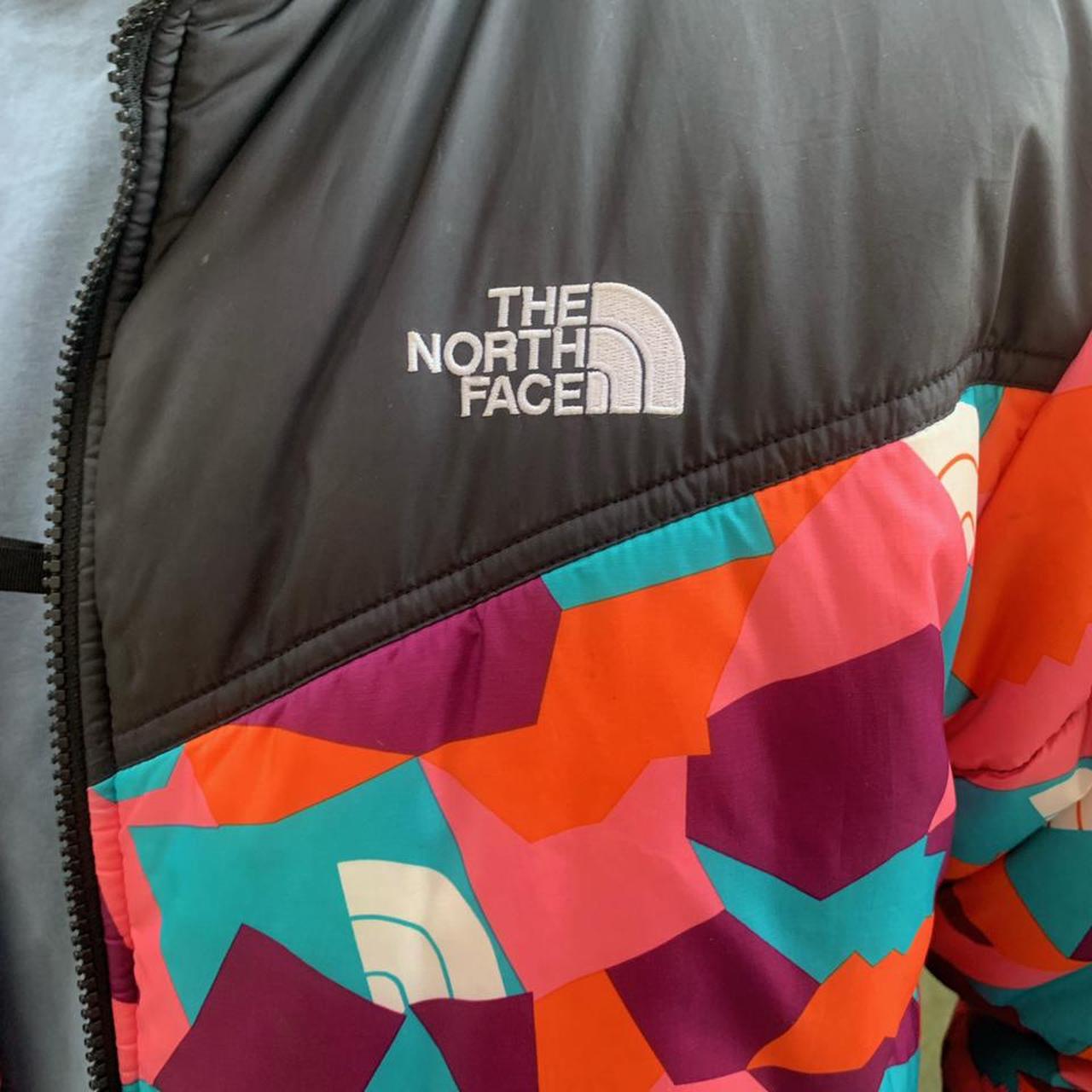 North face hot sale multicolor coat