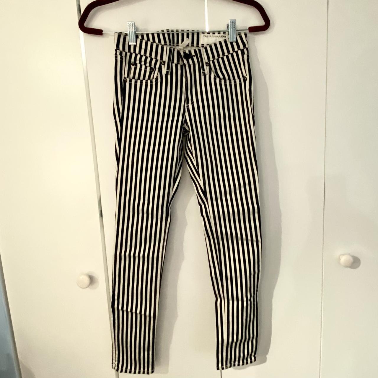 Rag Bone Striped Jeans Soft and stretchy slim. Depop