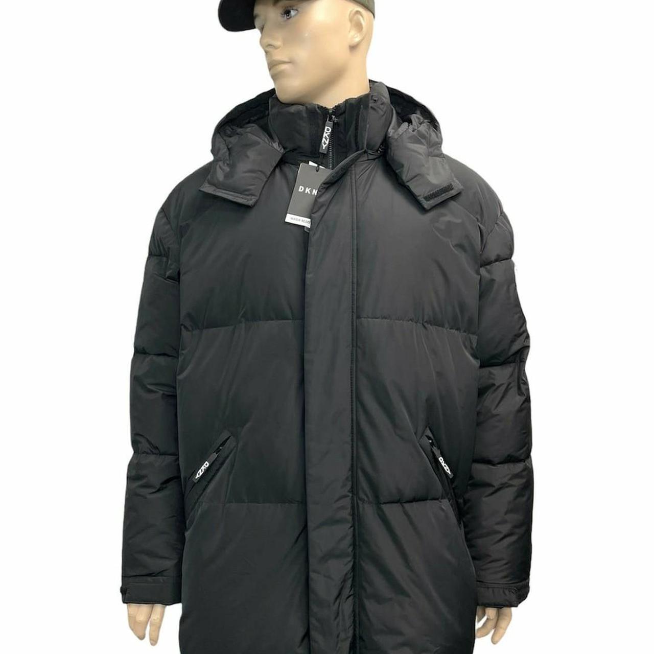 Dkny men's shop hooded bubble parka