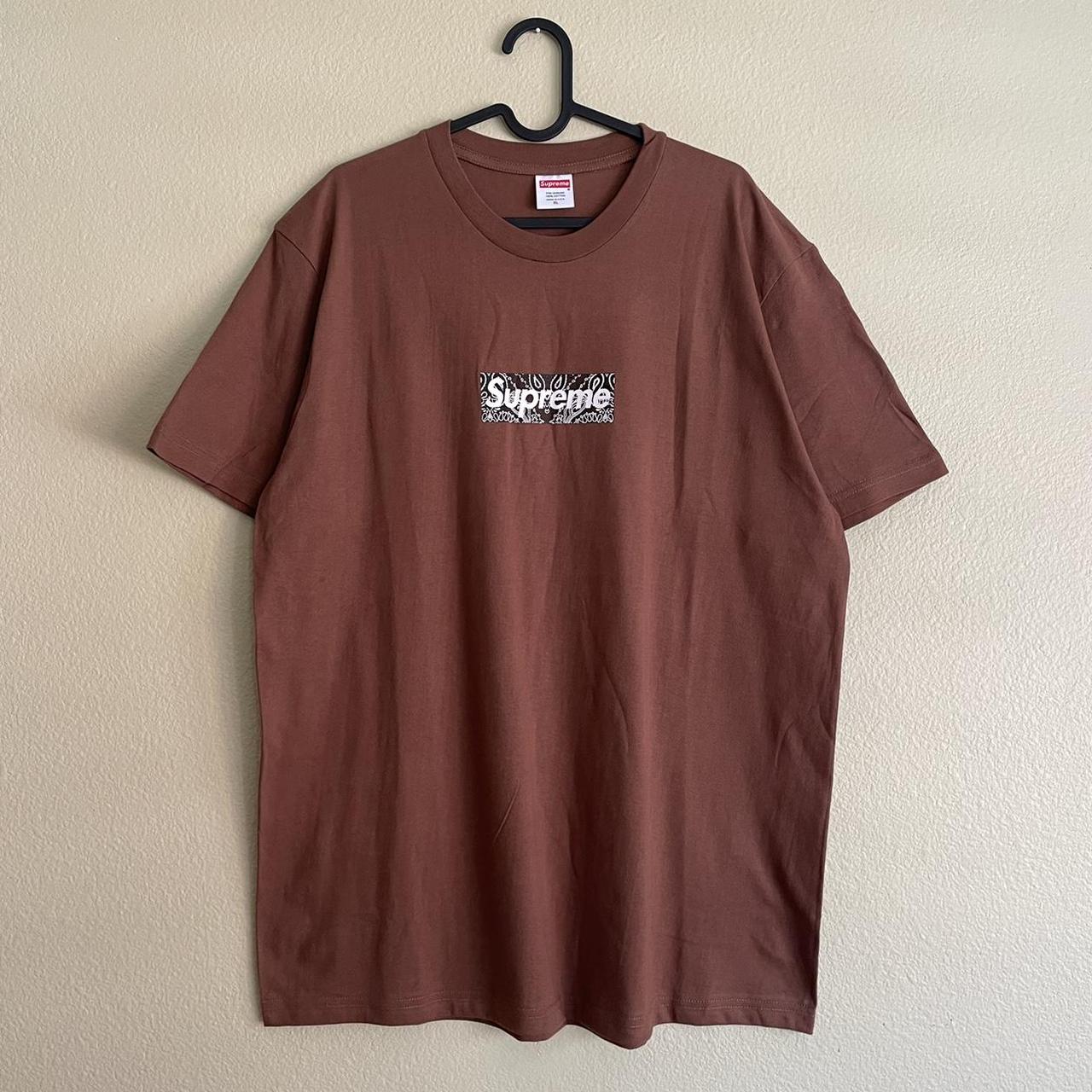 Supreme Bandana Box Logo T-Shirt - Red