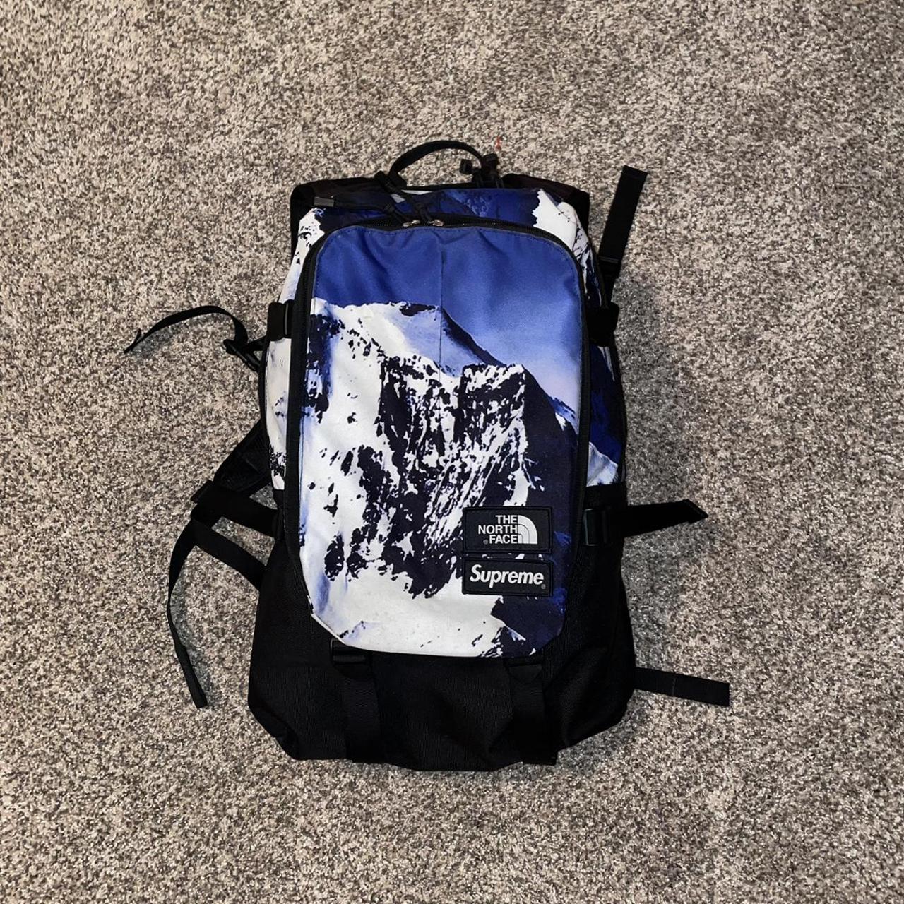 Supreme Backpack(SS21) black A February SS21 - Depop