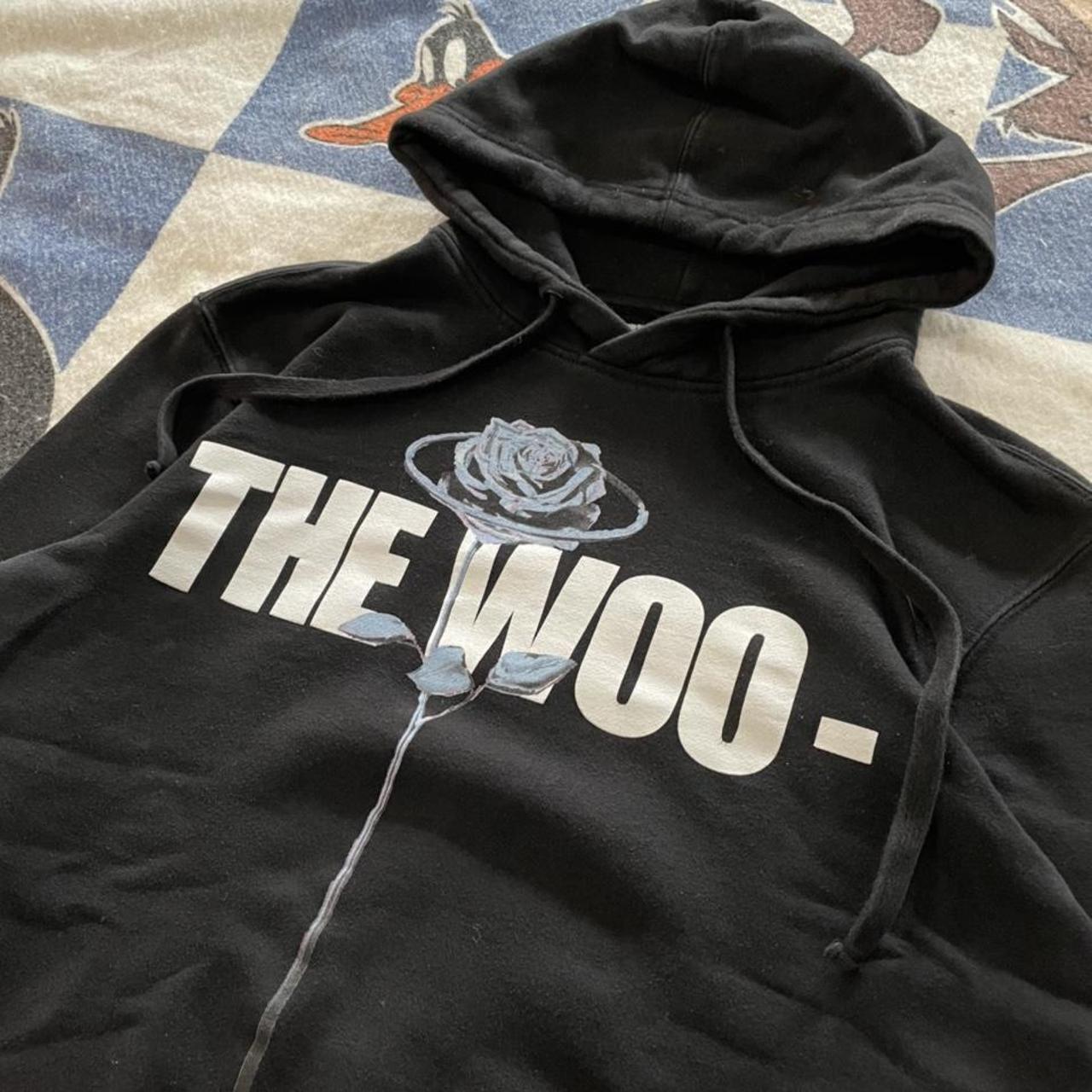Vlone Pop Smoke The Woo black hoodie Size - Depop