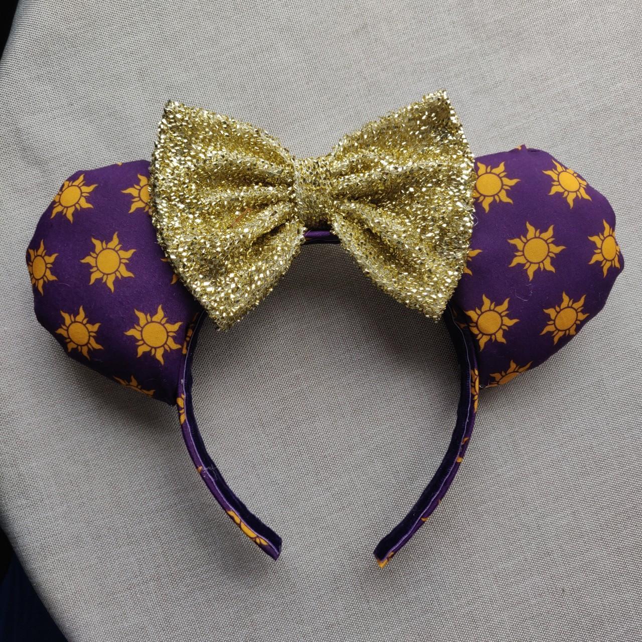 Handmade Tangled Mickey Mouse ears. Never worn/used.... Depop