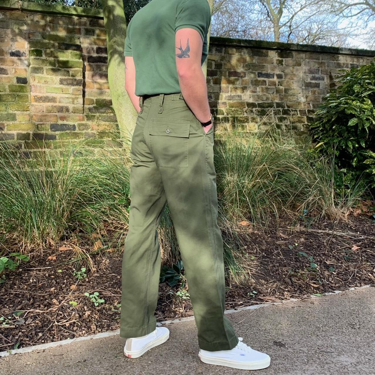 British Army Fatigue Trousers Sizes Available:... - Depop