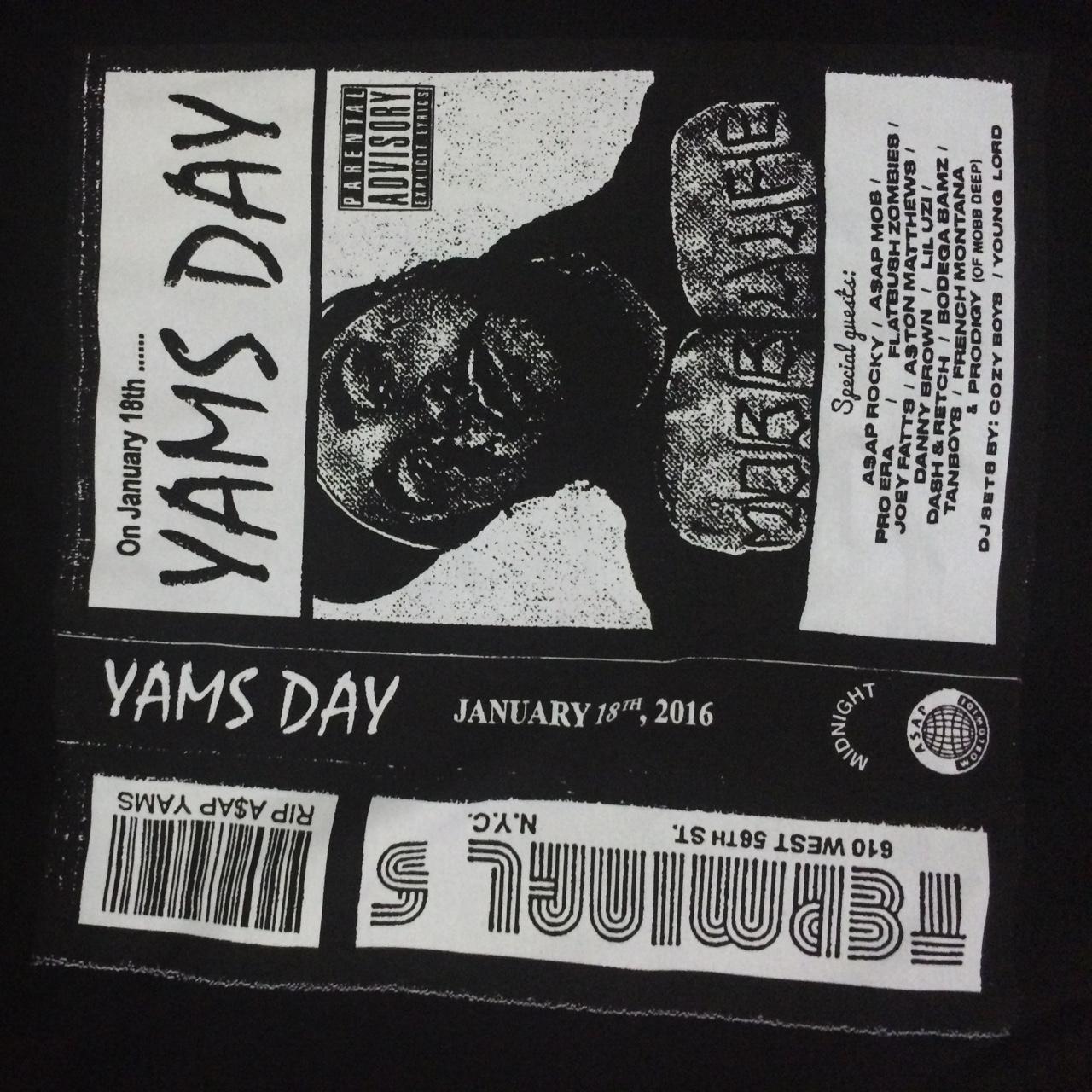 Asap yams discount stussy