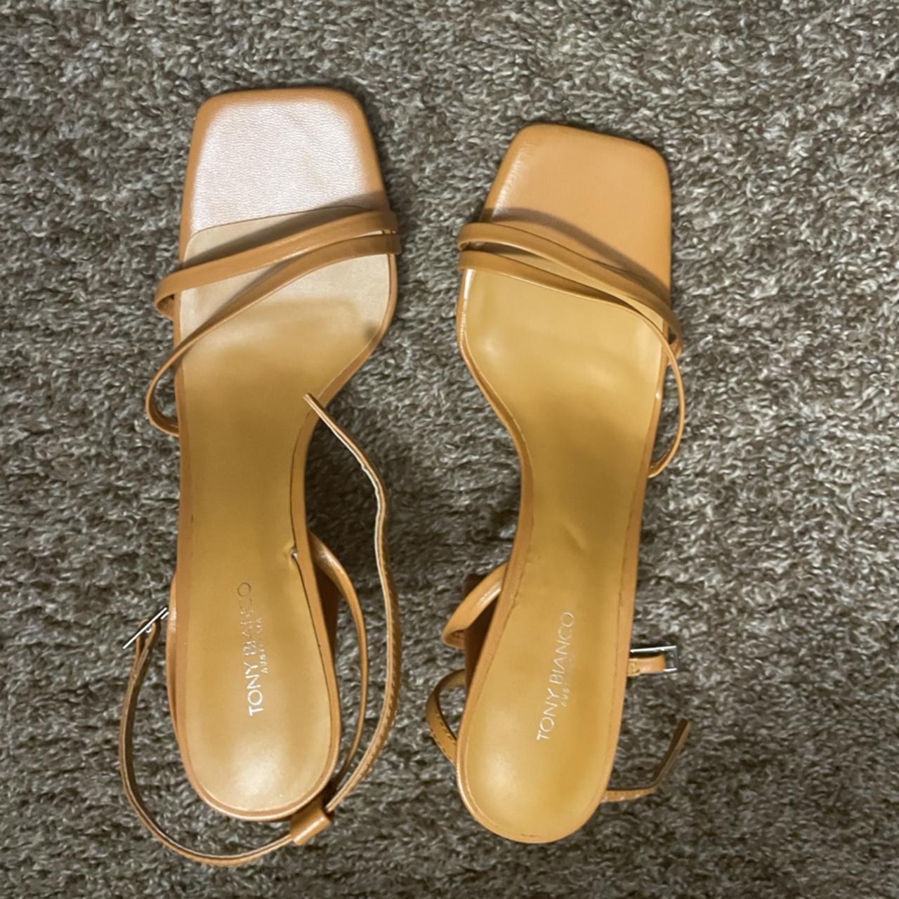 Tony Bianco Fiance heels in mustard yellow Brand new... - Depop