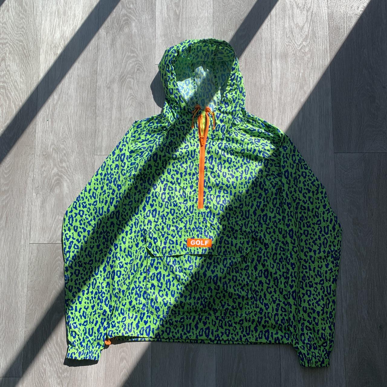 GOLF WANG ナイロンジャケット L グリーン GOLF WANG GREEN WINDBREAKER HOODIE | eBay