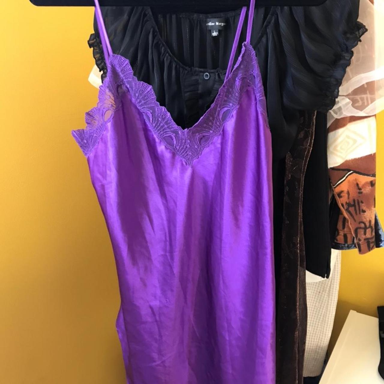 Victorias Secret Womens Purple Dress Depop 5671