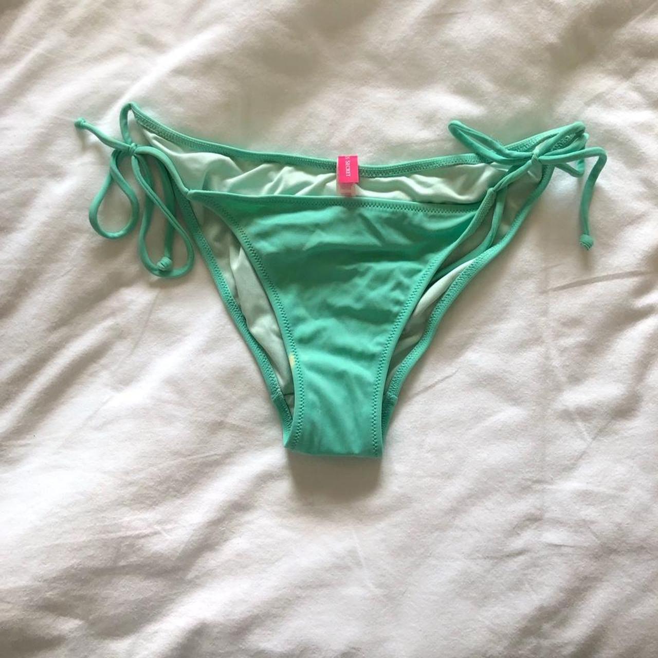 Victoria’s Secret Aqua Bikini Bottoms 🏝 Amazing for... - Depop