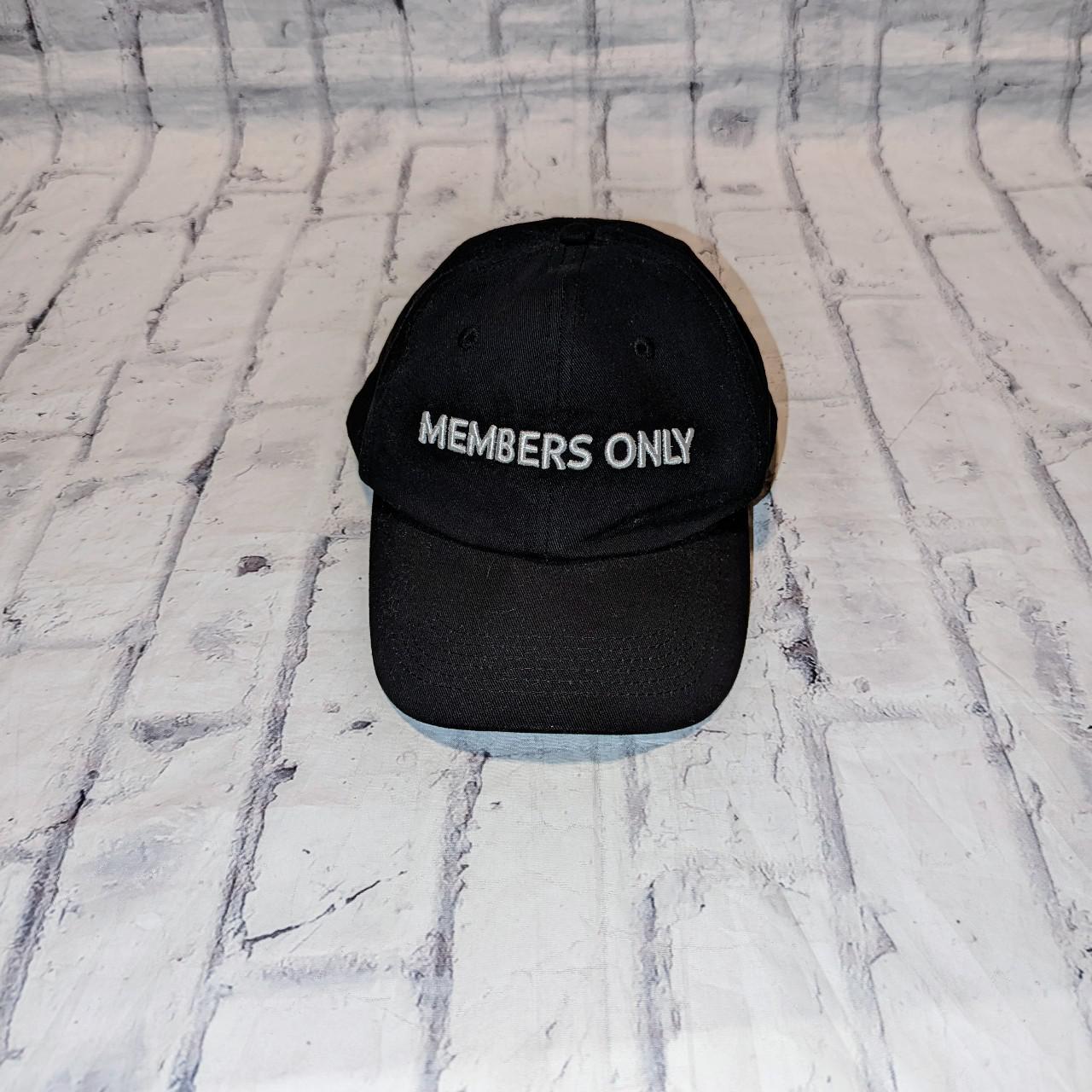 Product Image 1 - Members Only embroidered script hat

Gently
