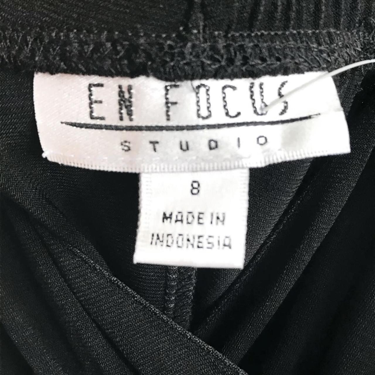 Enfocus Studio Women's Black and Tan Dress (3)