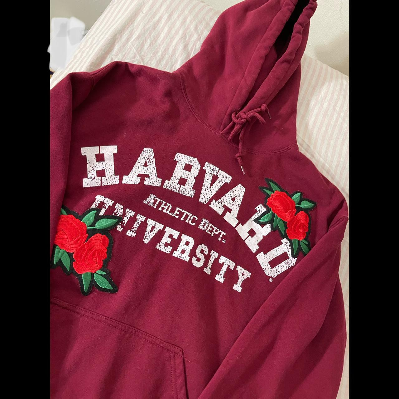 Pink best sale harvard hoodie