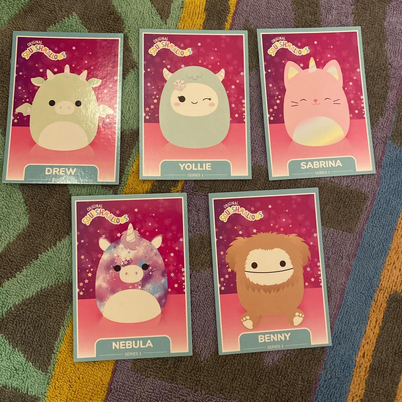 Squishmallow trading cards for sale, 1 each! Please... Depop