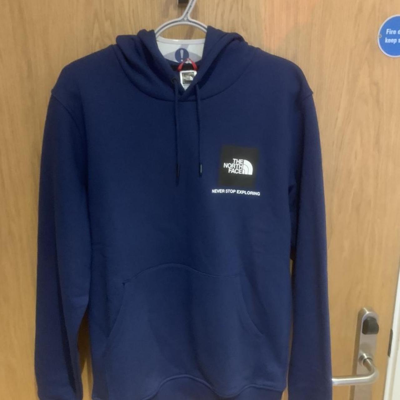 The North Face Box logo NSE hoodie. Brand new never... - Depop