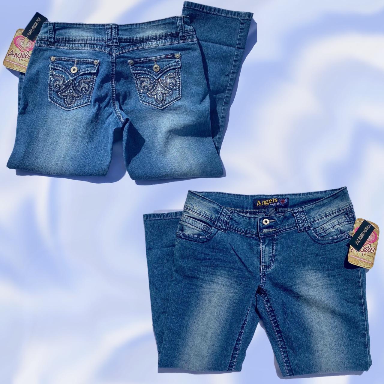 Authentic Vintage Y2K Angels Jeans tagged a size 15... Depop