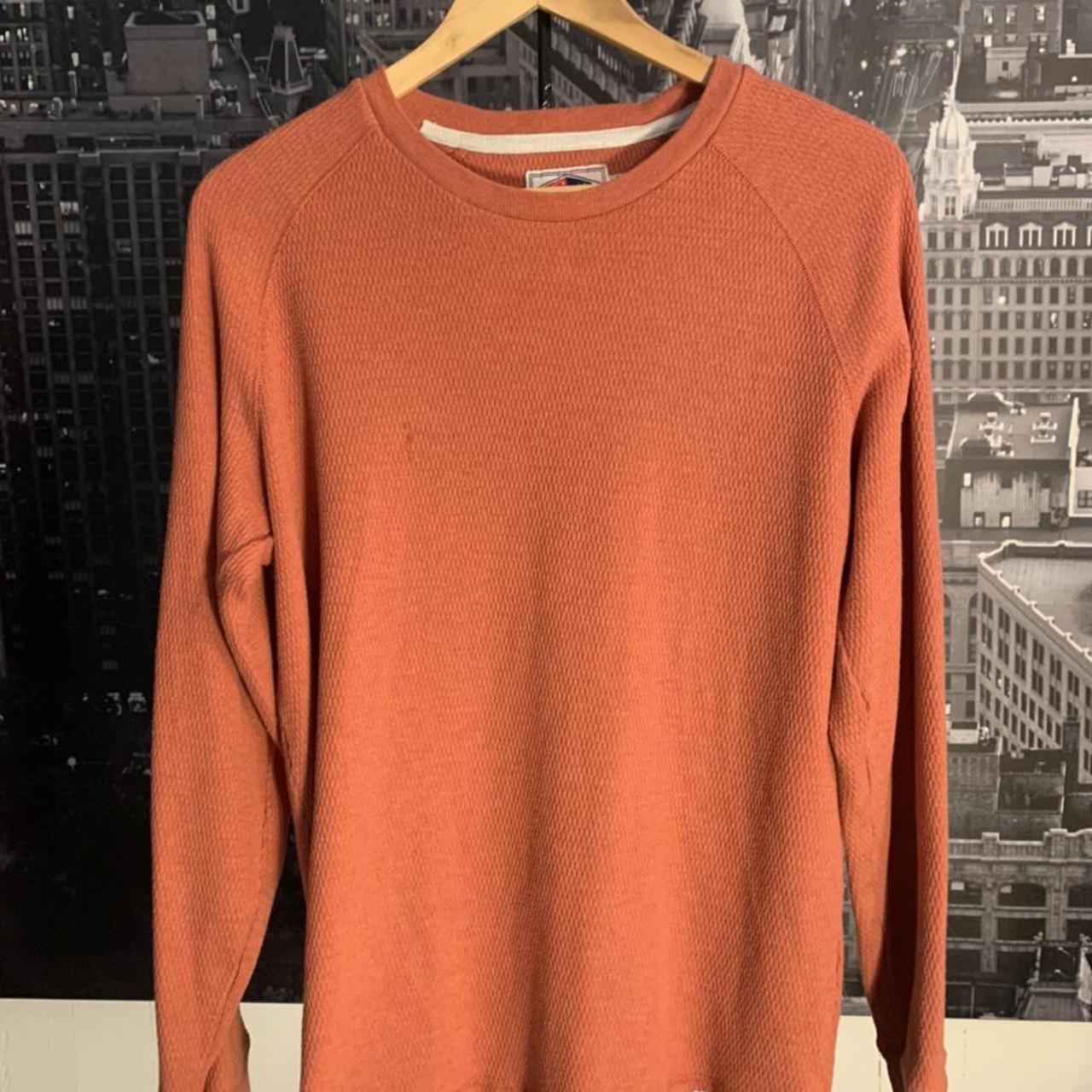 Men's Orange Jumper | Depop