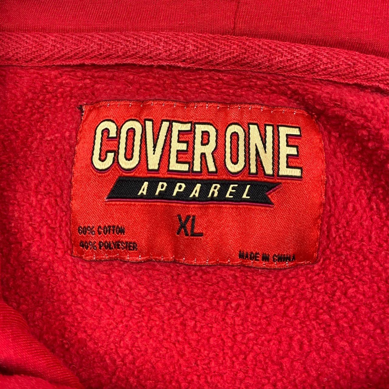 Georgia Bulldogs UGA vintage red hoodie sweatshirt... - Depop