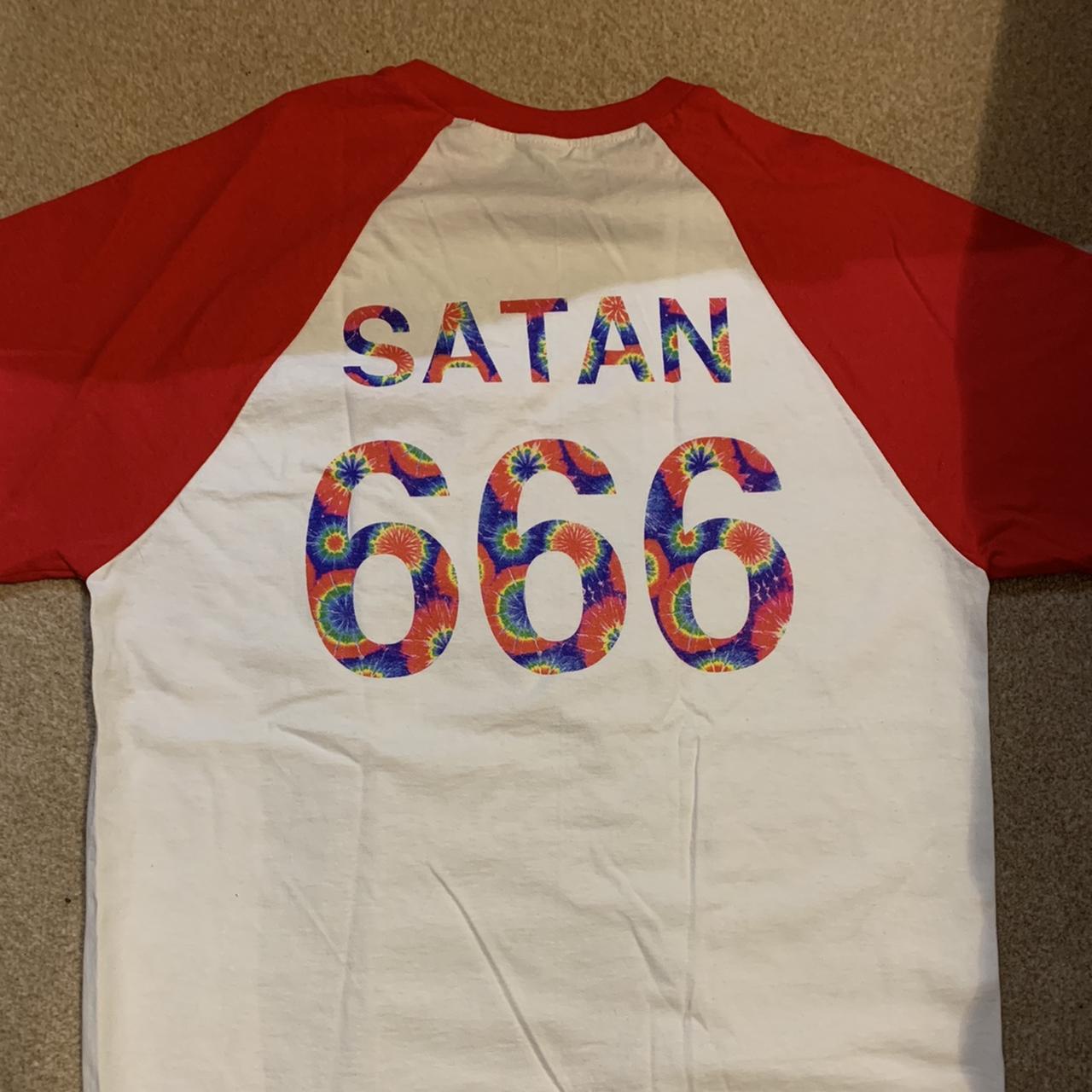 Rare Dertbag “Satan 666” Baseball Top. From one of... - Depop