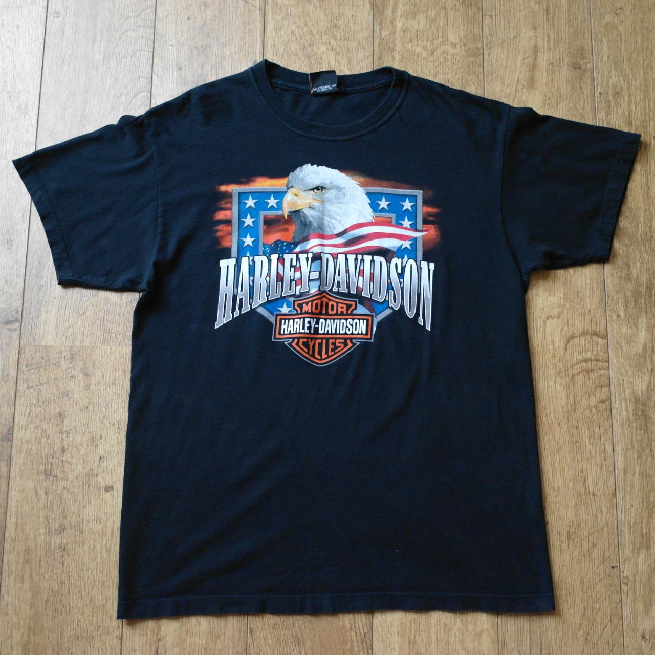 Harley Davidson Tshirt. Indy West Plainfield Indiana... - Depop