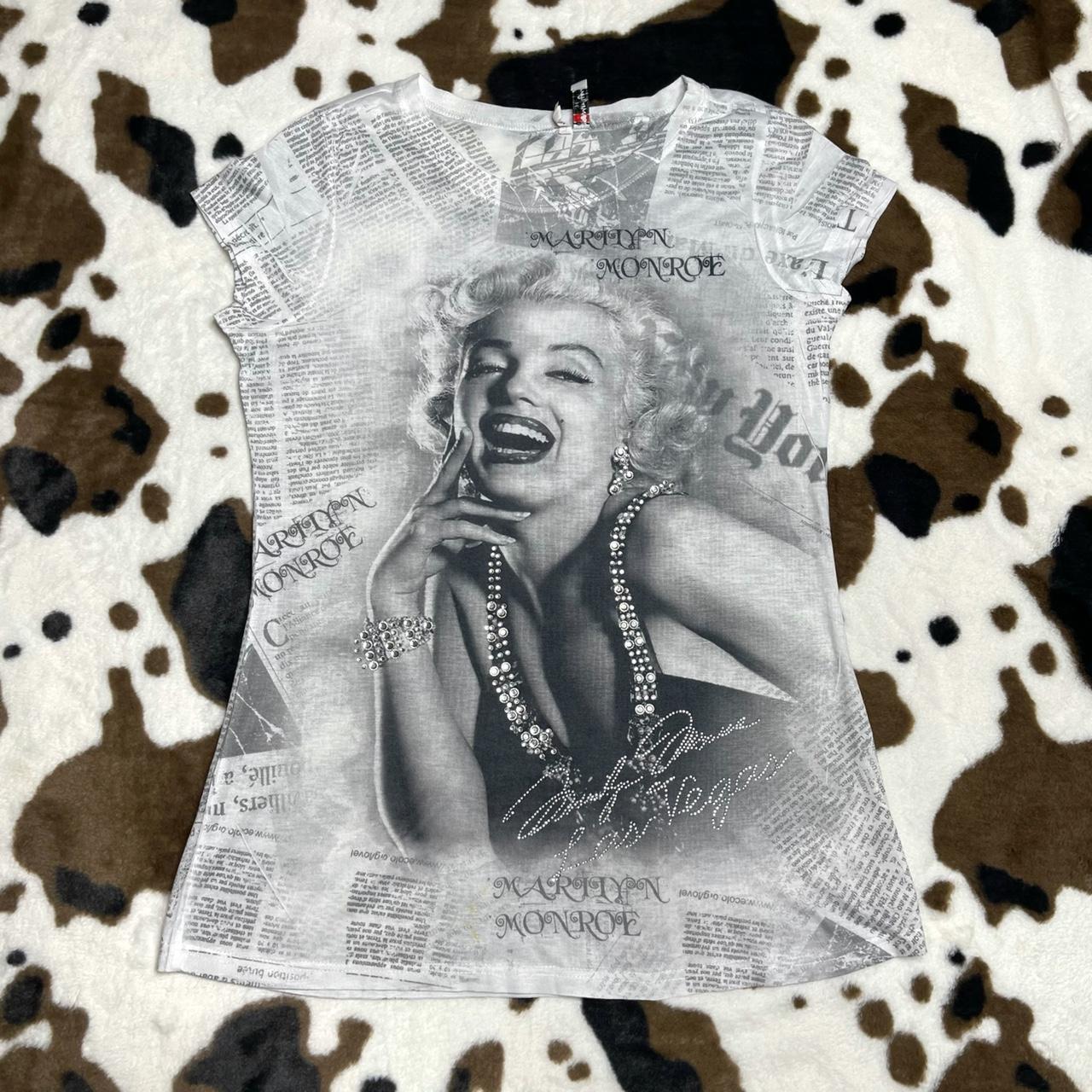 Marilyn-monroe shirt womens medium - Gem