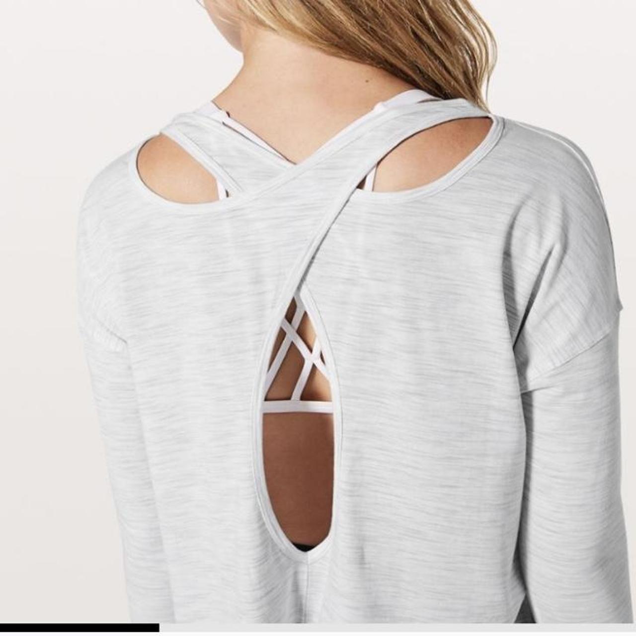 lululemon back into it long sleeve