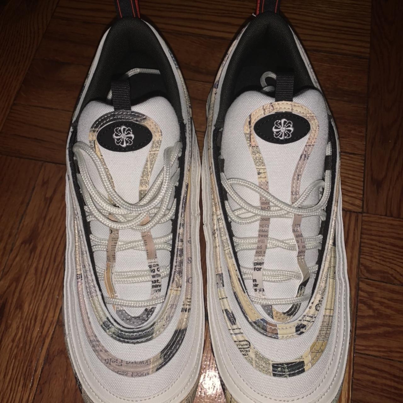 Air max 97 Newspaper Size: Depop