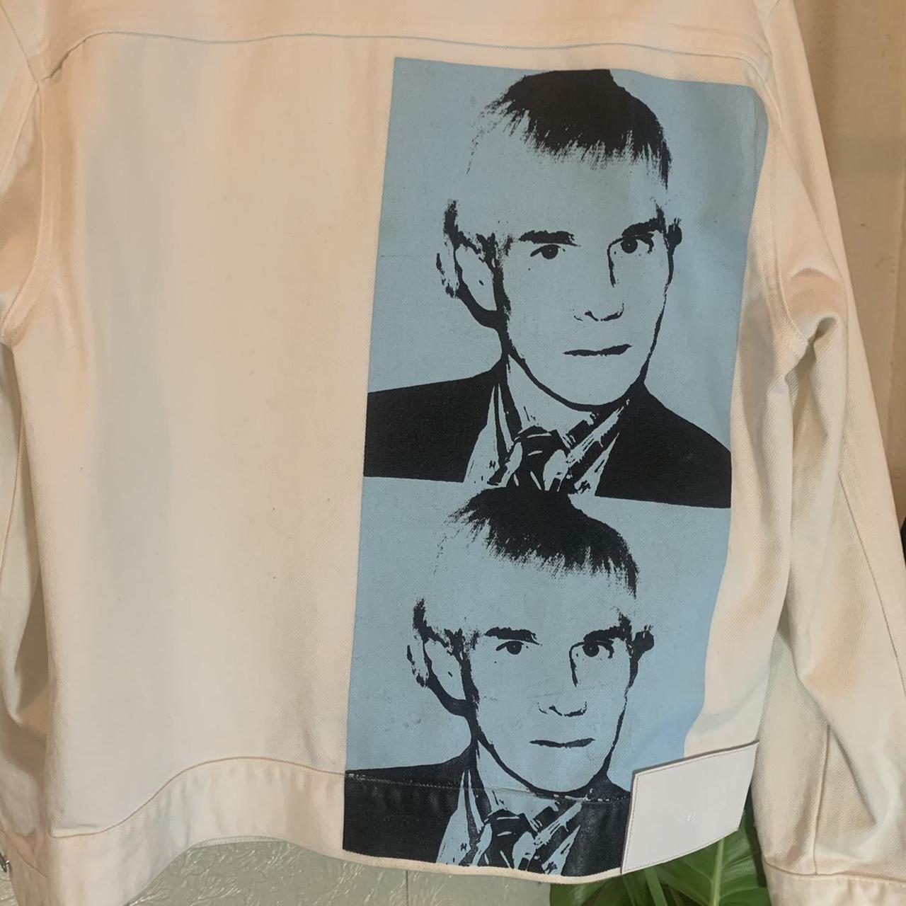 Calvin klein andy warhol denim jacket best sale