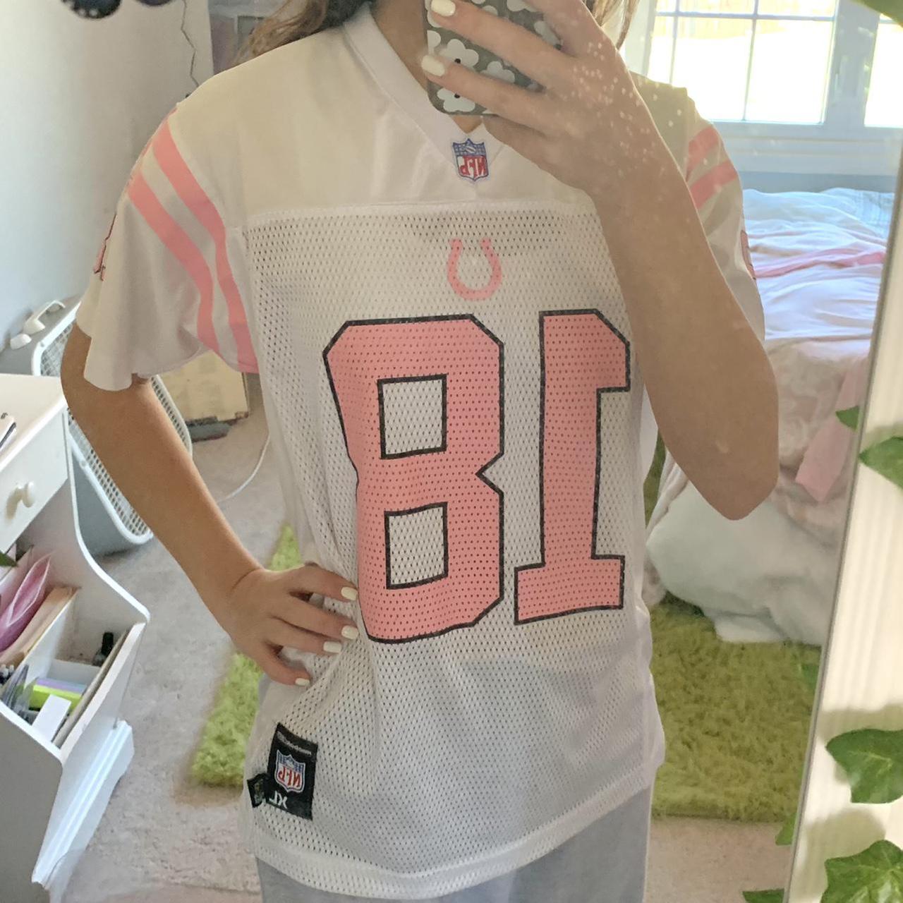 Pink manning jersey best sale