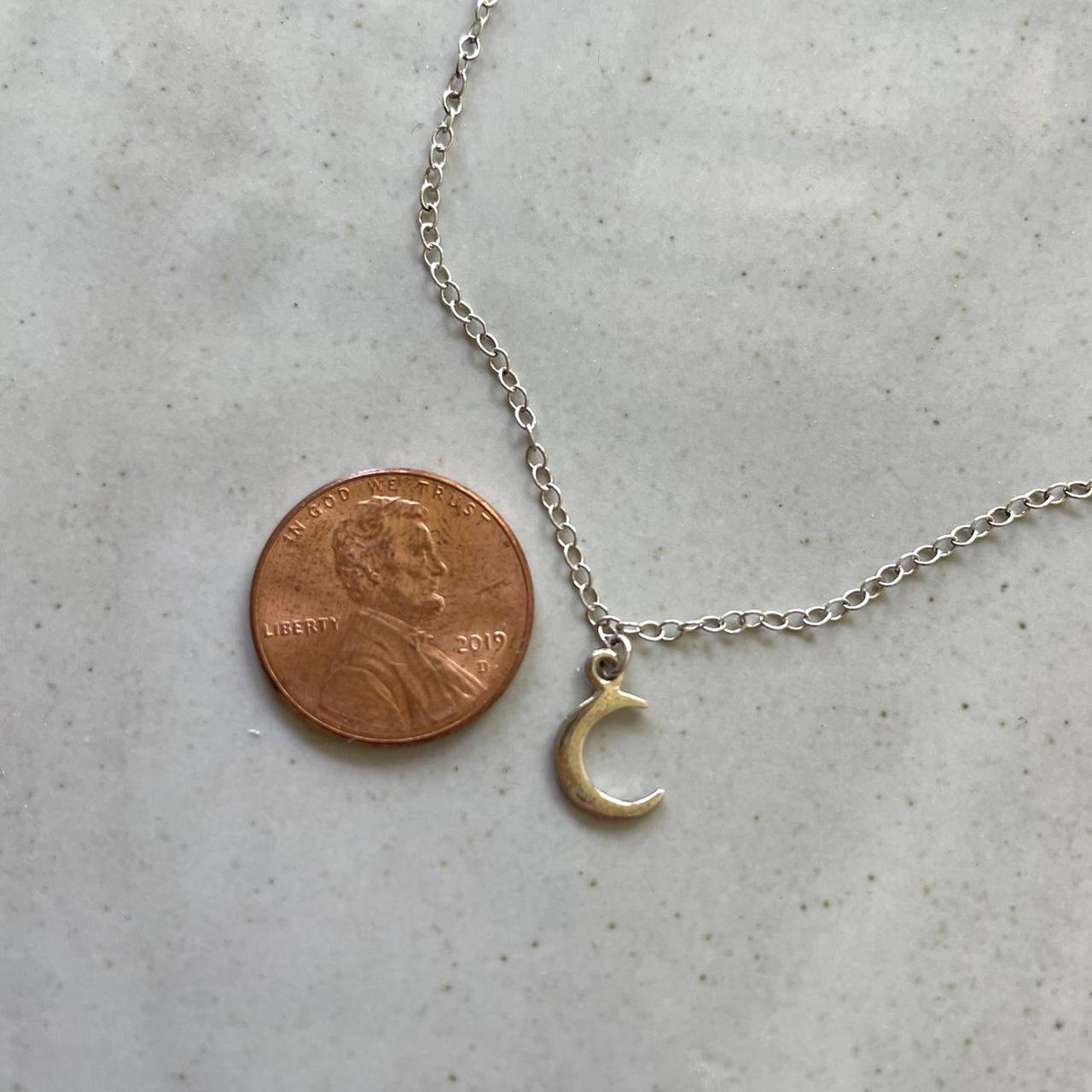 Product Image 2 - Handmade Sterling Silver Tiny Crescent