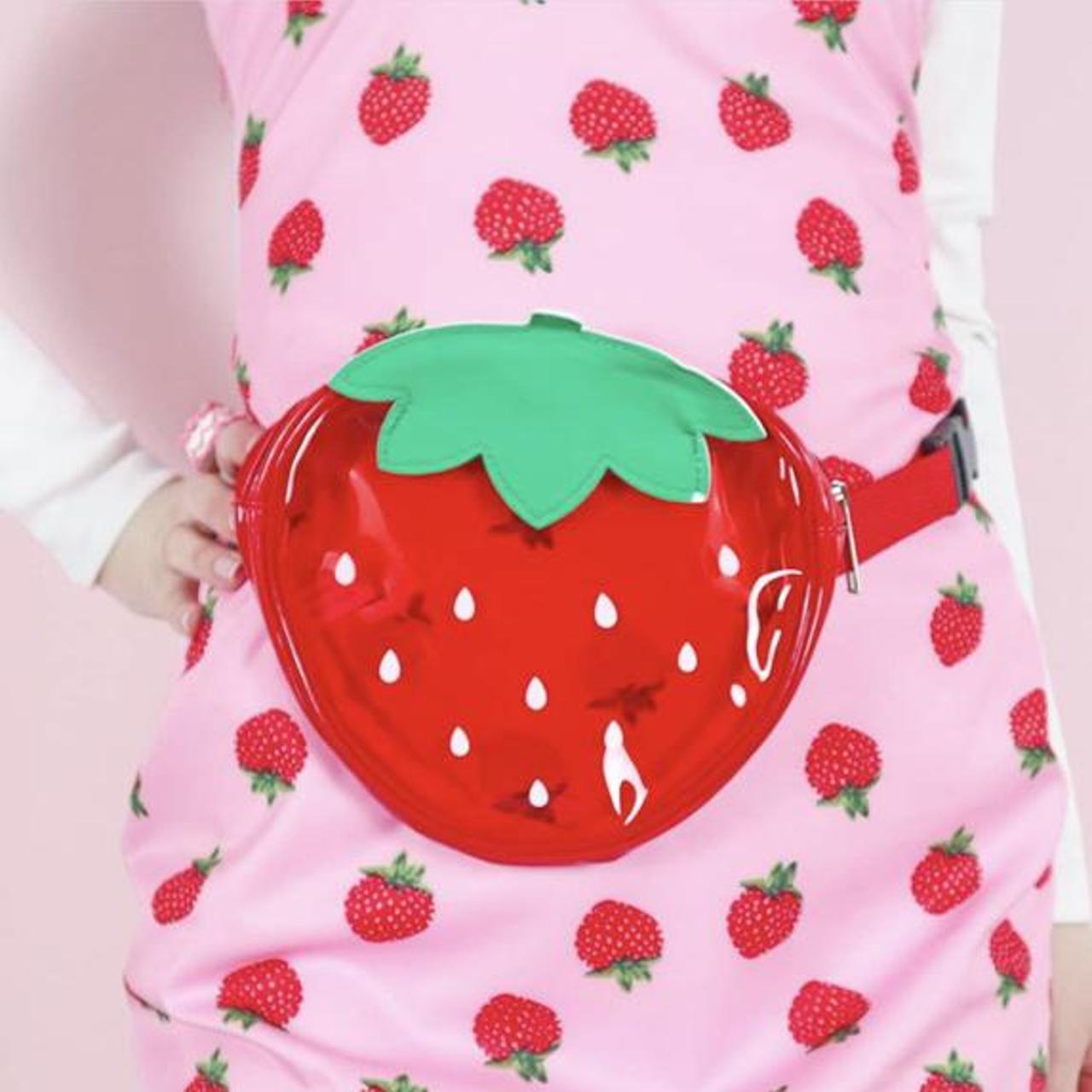 strawberry fanny pack