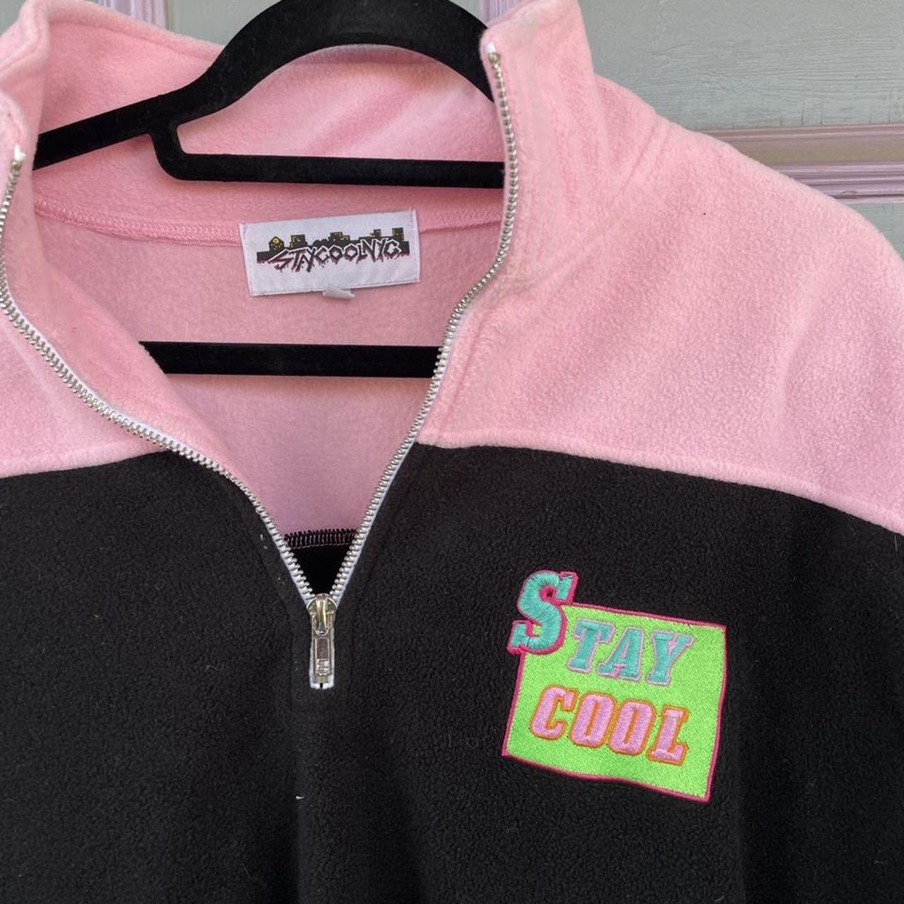 STAY COOL NYC Men's Black and Pink Sweatshirt (2)