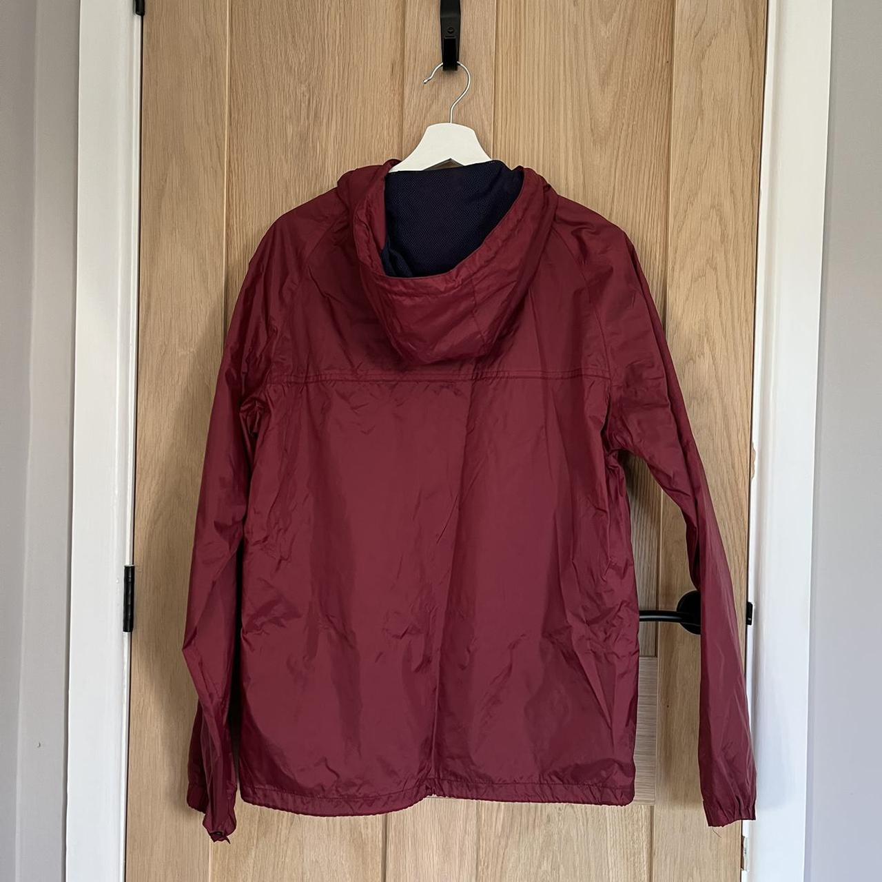 Men's Red and Burgundy Jacket | Depop