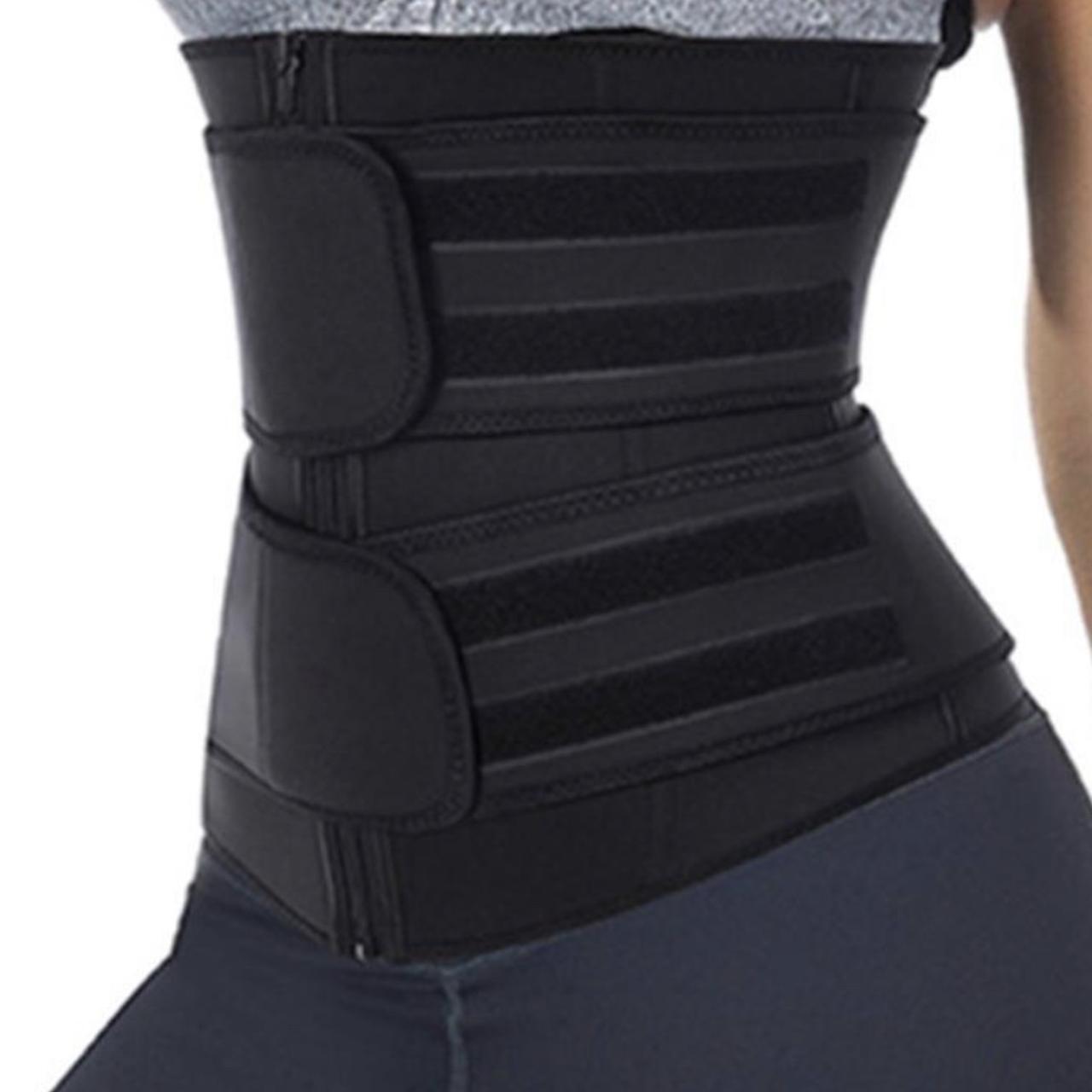 Double-Belted Neoprene Waist Trainer