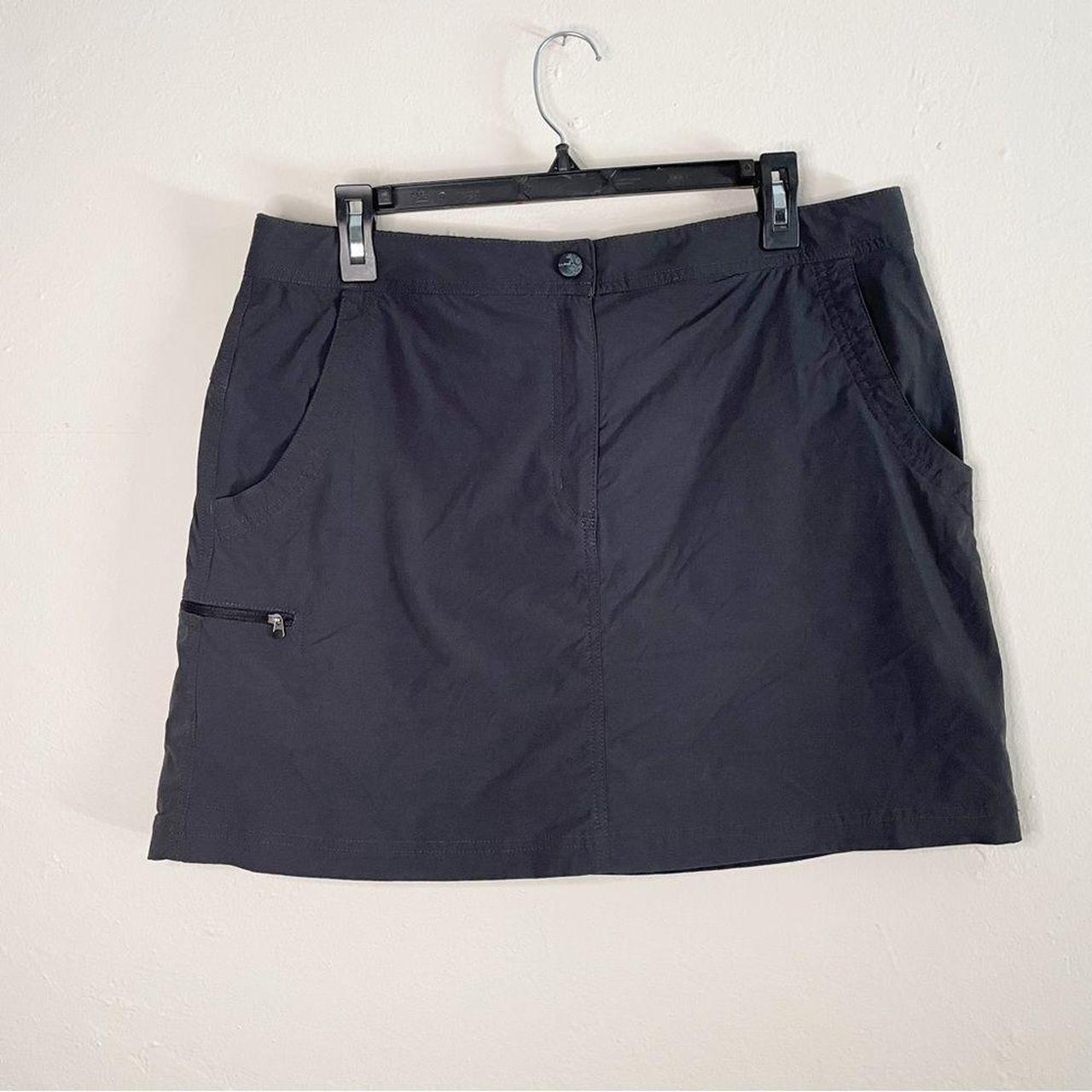 LL BEAN hiking skort size 12 - measurements in... - Depop