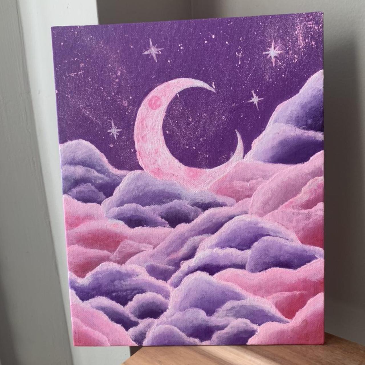Pink and Purple Paintings