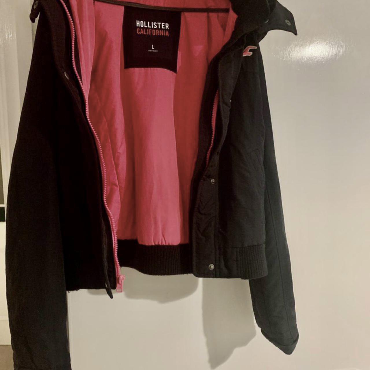 hollister jacke pink