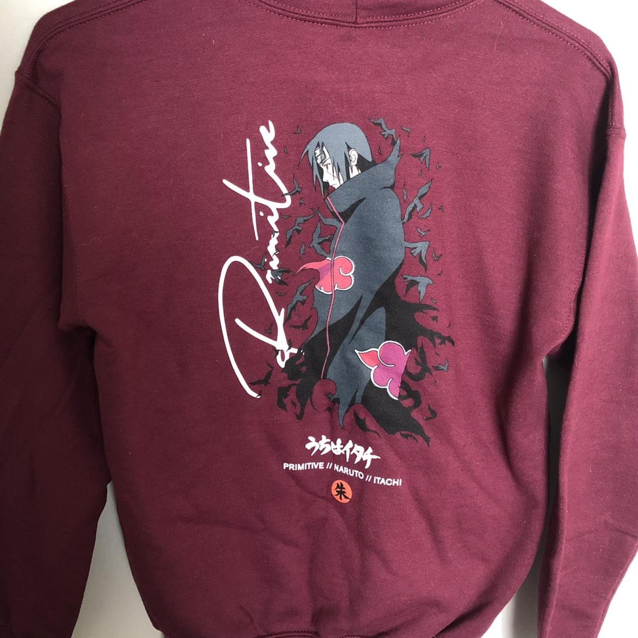 NARUTO ITACHI PRIMITIVE HOODIE new with tags.... - Depop