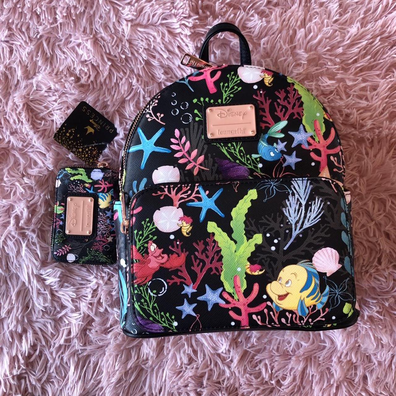 black mermaid backpack