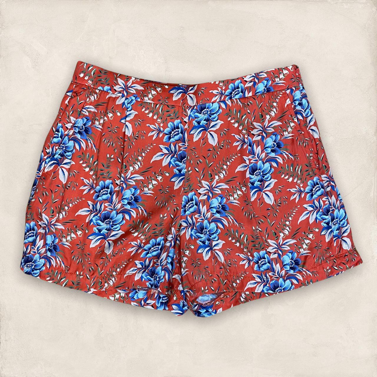 loft floral shorts